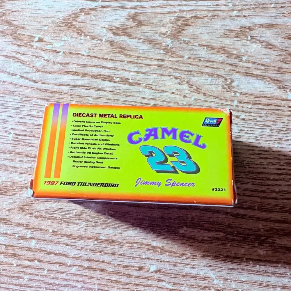 Revell NASCAR 1997 Camel Ford Thunderbird # 23 Jimmy Spencer 1:43 Never Opened